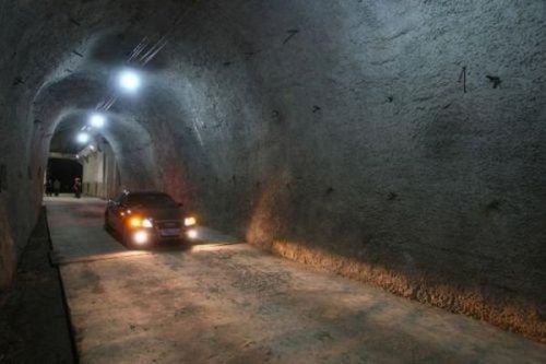 資料圖：核洞穴內(nèi)部景象。